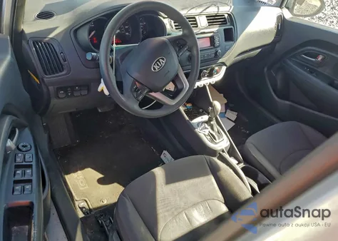 2014 Kia Rio Lx z USA, uszkodzony, nr VIN KNADM4A34E6396408